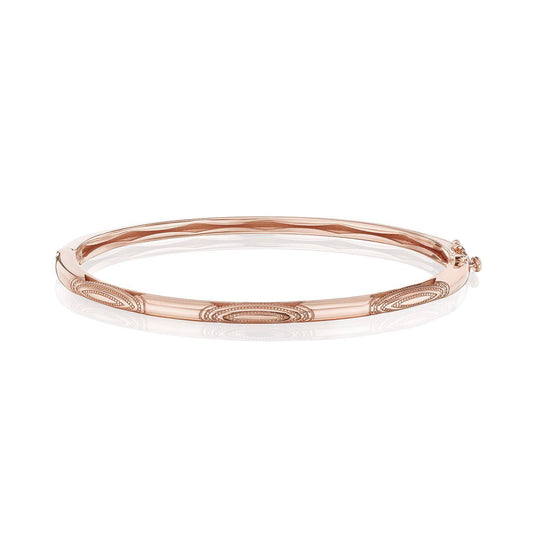 Bangle, Pulse Milgrain, 3mm