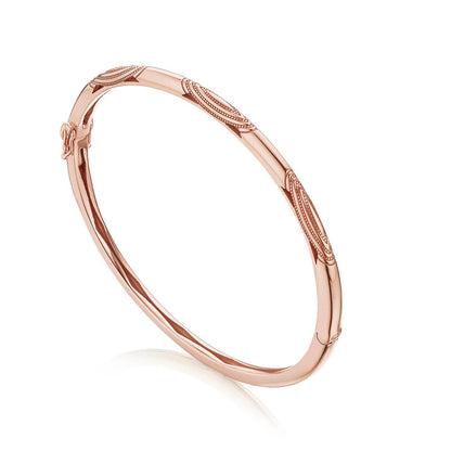 Bangle, Pulse Milgrain, 3mm
