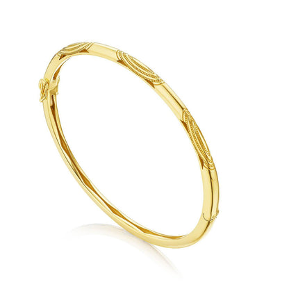 Bangle, Pulse Milgrain, 3mm