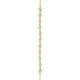 Carré and Round Diamond Bracelet in 18kt Yellow Gold