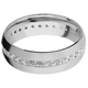 14K White Gold with Satin Finish
