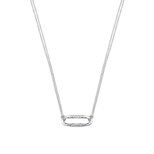 Link Pendant, Diamond