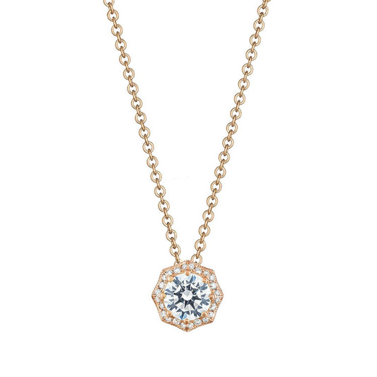Art Deco Bloom Diamond Necklace