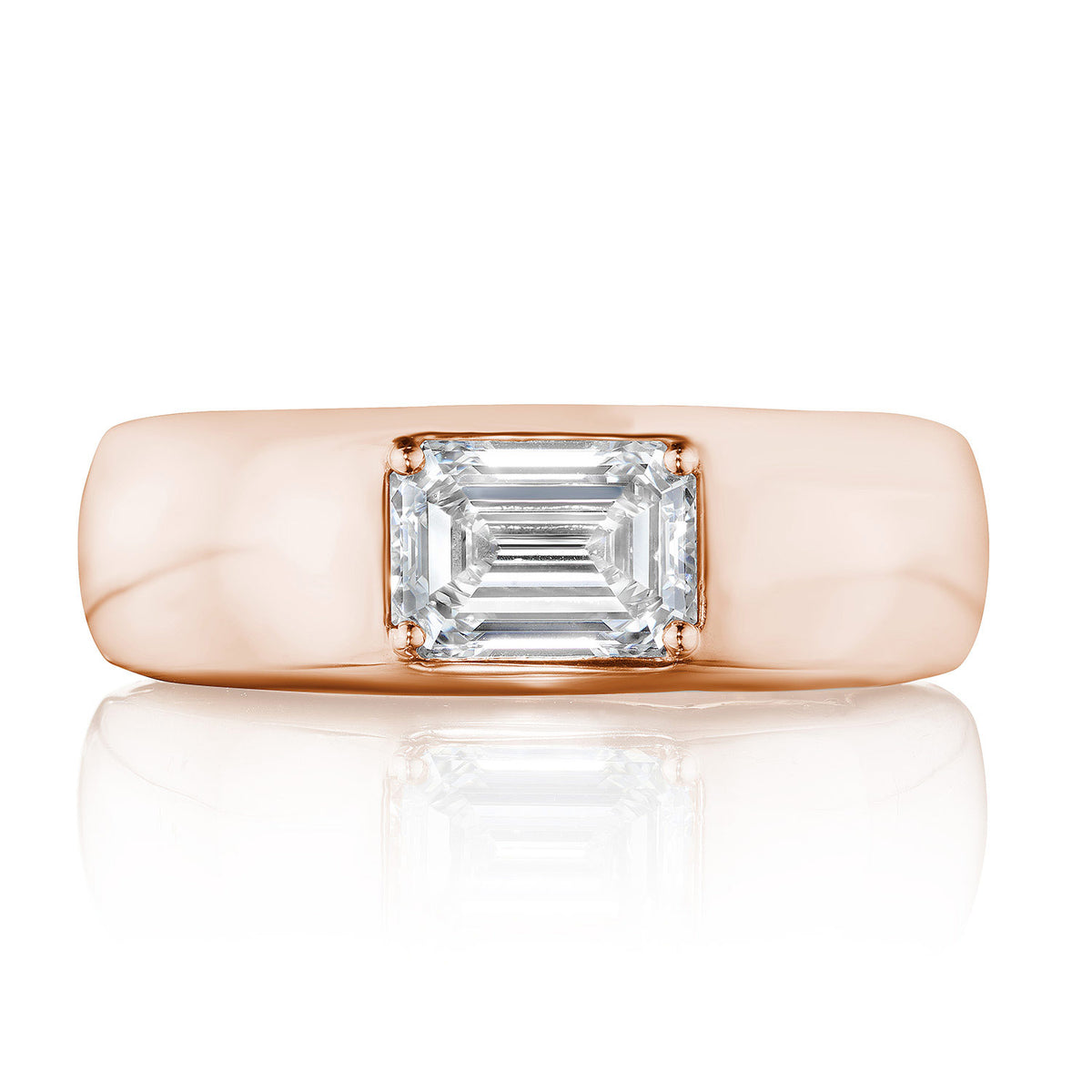Domed Diamond Ring - 1.02ct