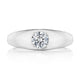 Domed Diamond Ring - 0.52ct