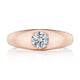 Domed Diamond Ring - 0.52ct