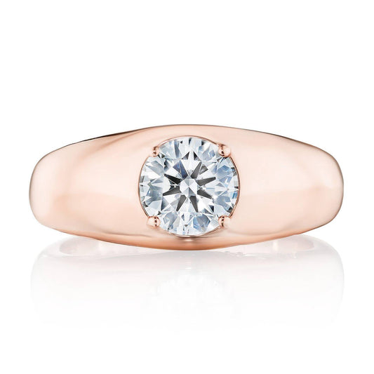 Domed Diamond Ring - 1.02ct