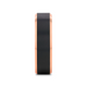 HAYDEN Rose Gold Plated Tungsten Polished Beveled Ring with Brushed Black Center - 6mm & 8mm