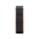 HAYDEN Rose Gold Plated Tungsten Polished Beveled Ring with Brushed Black Center - 6mm & 8mm