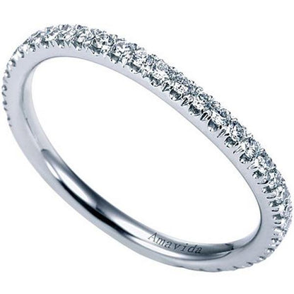 Gabriel Amavida ""Brooklyn" Curved Diamond Wedding Ring