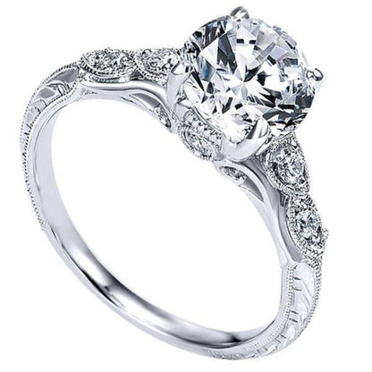 Gabriel & Co. Amavida "Chelsea" Diamond Engagement Ring