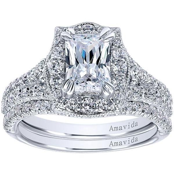 Gabriel Amavida "Colby" Curved Diamond Wedding Ring