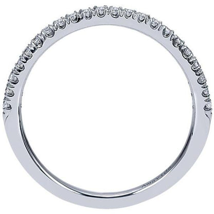 Gabriel Amavida "Colby" Curved Diamond Wedding Ring