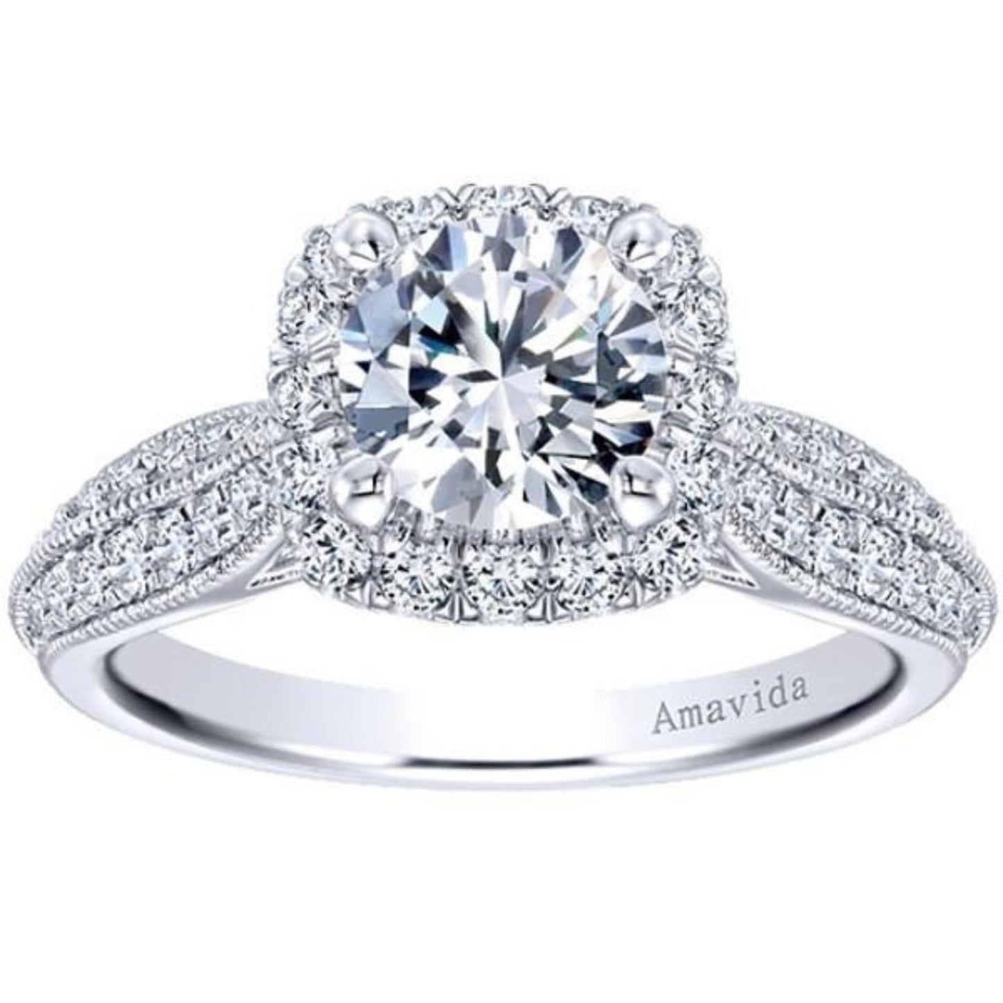 Gabriel & Co. "Georgia" Diamond Engagement Ring