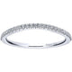 Gabriel Amavida "Jaeley" Curved Diamond Wedding Band