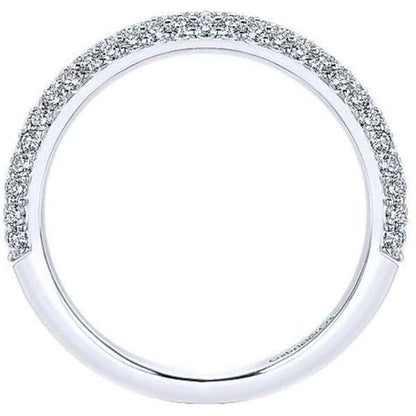 Gabriel Amavida "Lolita" Pave Set Diamond Wedding Band