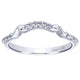Gabriel Amavida "Mercer" Curved Diamond Wedding Ring