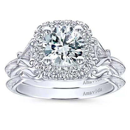 Gabriel Amavida "Mercer" Curved Diamond Wedding Ring