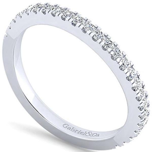 Gabriel Amavida Prong Set Diamond Wedding Ring