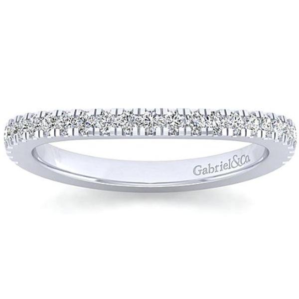 Gabriel Amavida Prong Set Diamond Wedding Ring