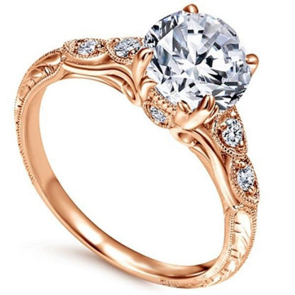 Gabriel & Co. Amavida "Chelsea" Diamond Engagement Ring