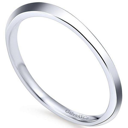 Gabriel "Ellis" Knife Edge Wedding Band