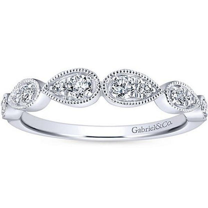 Gabriel "Garland" Diamond Wedding Ring