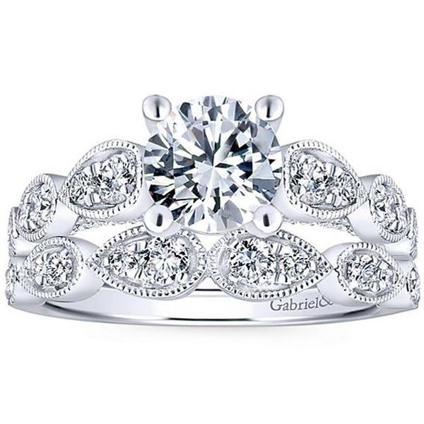 Gabriel "Garland" Diamond Wedding Ring