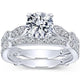 Gabriel "Mabel" Vintage Style Diamond Engagement Ring