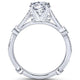 Gabriel "Mabel" Vintage Style Diamond Engagement Ring