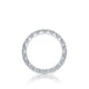 Tacori Blooming Beauties 18k White Gold Diamond Wedding Band (0.68 CTW)
