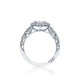 Tacori Blooming Beauties White Gold Engagement Ring Setting (0.89 CTW)
