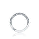 Tacori 18k White Gold Blooming Beauties White Gold Diamond Wedding Band (0.63 CTW)