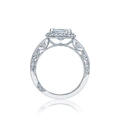 Tacori Blooming Beauties White Gold Engagement Ring Setting (0.89 CTW)