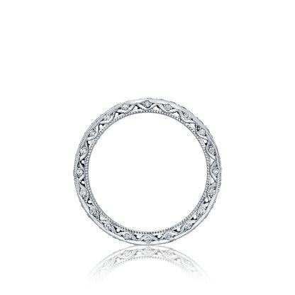 Tacori Blooming Beauties 18k White Gold Diamond Wedding Band (0.67 CTW)