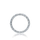 Tacori Blooming Beauties 18k White Gold Diamond Wedding Band (0.67 CTW)