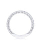 French Pavé Diamond Wedding Band - 1.5mm