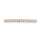 French Pavé Diamond Wedding Band - 1.5mm