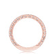 French Pavé Diamond Wedding Band - 1.5mm