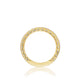 Tacori 18k Rose Gold Petite Crescent Diamond Wedding Band (0.37 CTW)