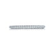 Tacori 18k White Gold Petite Crescent Diamond Wedding Band (0.5 CTW)