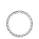 French Pavé Diamond Wedding Band - 1.5mm
