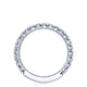 French Pavé Diamond Wedding Band - 2.5mm