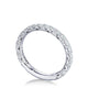 French Pavé Diamond Wedding Band - 2.5mm