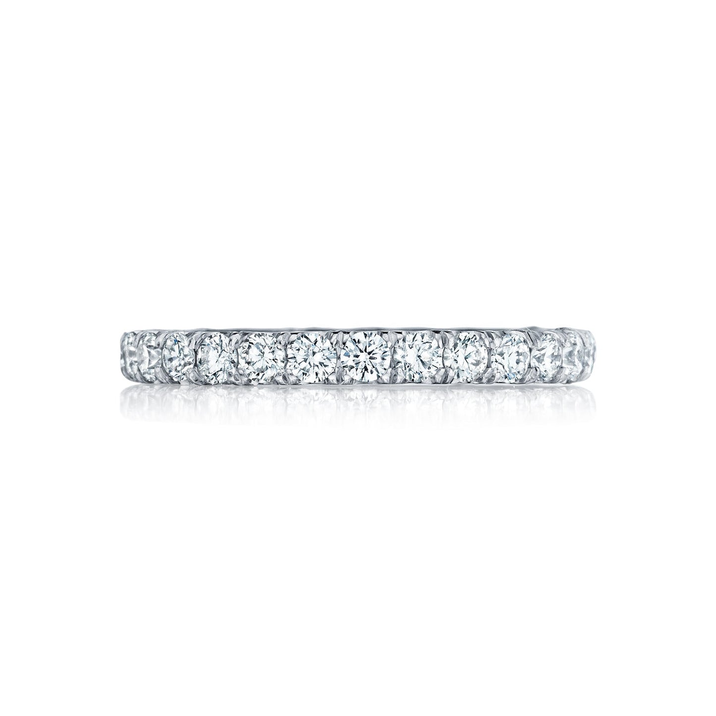 Tacori Platinum Petite Crescent Diamond Wedding Band (1.3 CTW)