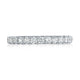 French Pavé Diamond Wedding Band - 2.5mm