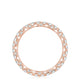 French Pavé Diamond Wedding Band - 2.5mm