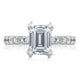 Emerald Solitaire Engagement Ring