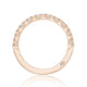 French Pavé Diamond Wedding Band - 2mm