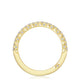French Pavé Diamond Wedding Band - 2mm